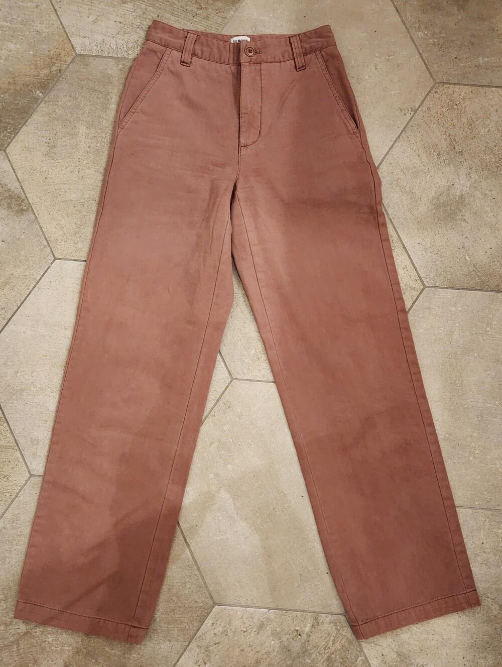 Sunday Best Washed Rust Utility Pants